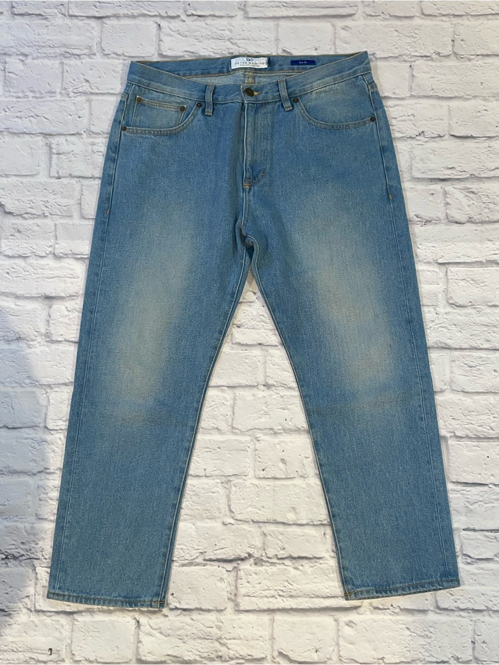 Peter Manning Slim Fit Blue Jeans Size 34x26